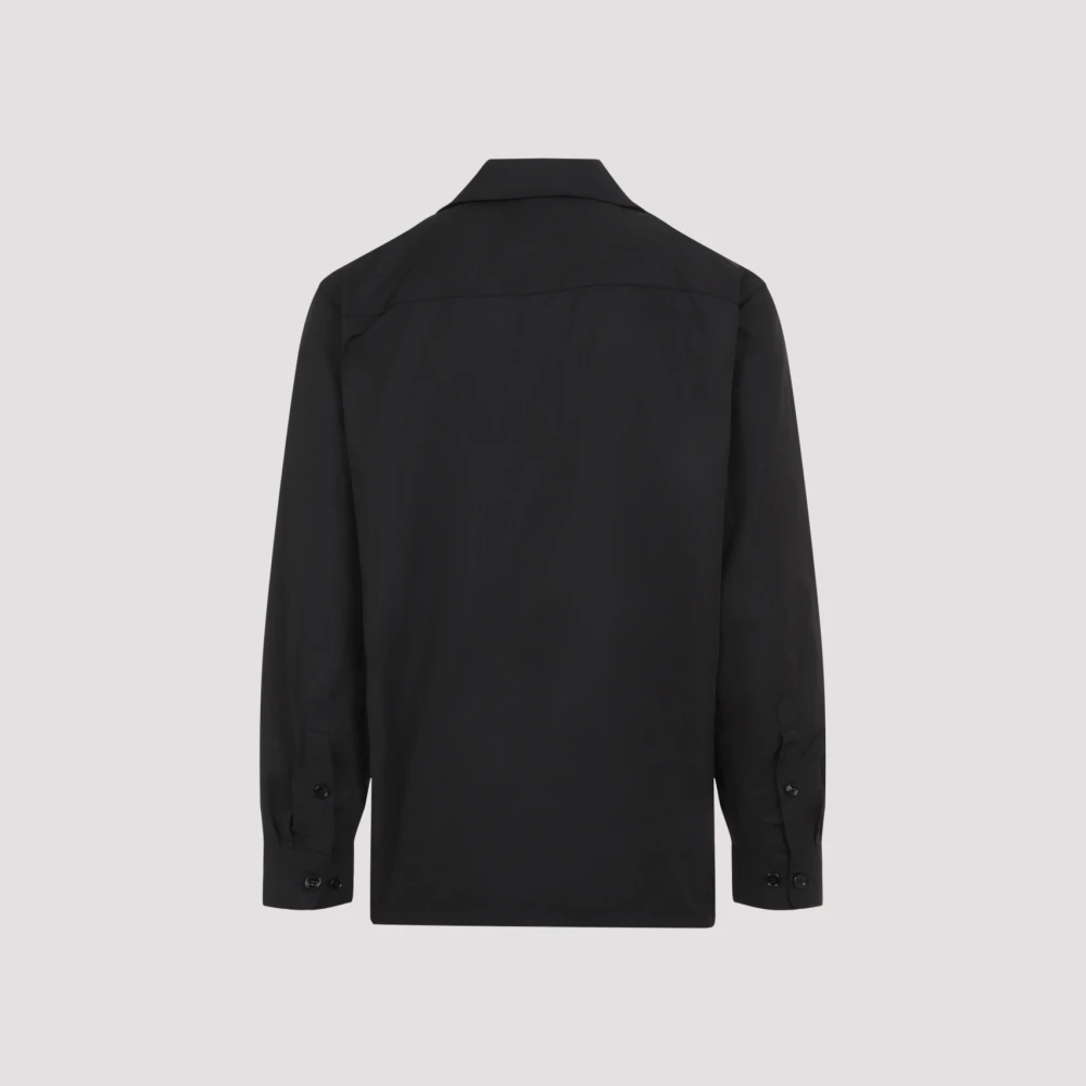 Dries Van Noten Stijlvolle Cornish Shirt voor Mannen Black Heren