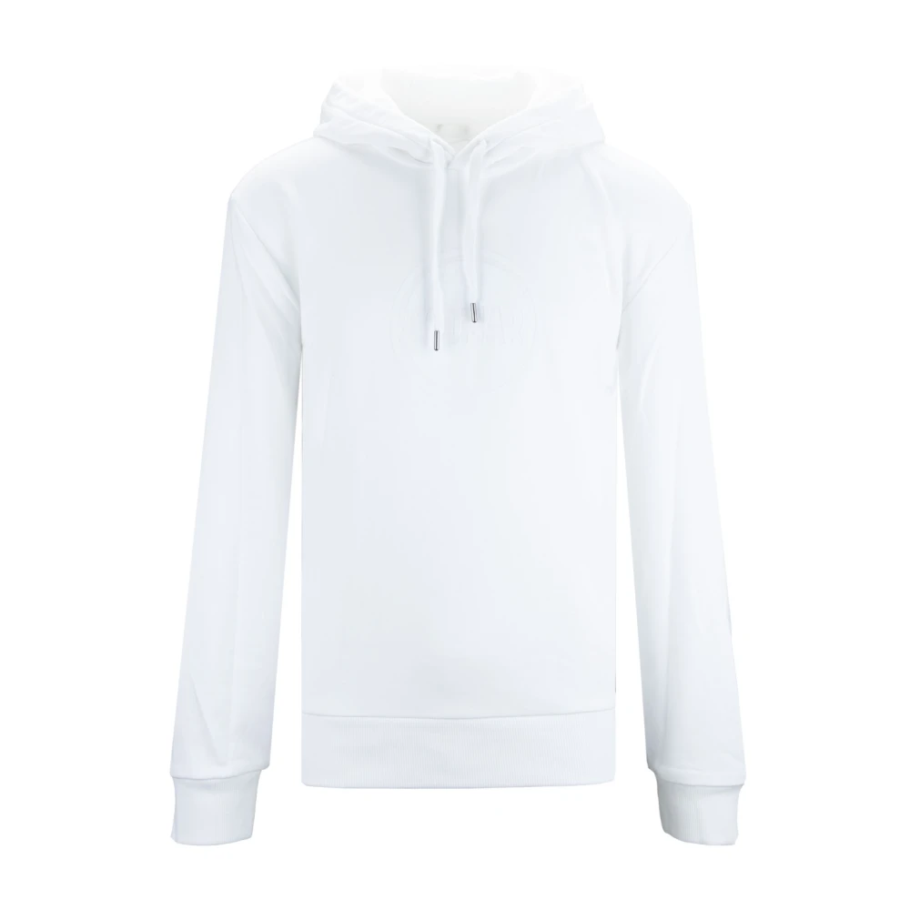 Colmar Heren hoodie met trekkoord White Heren