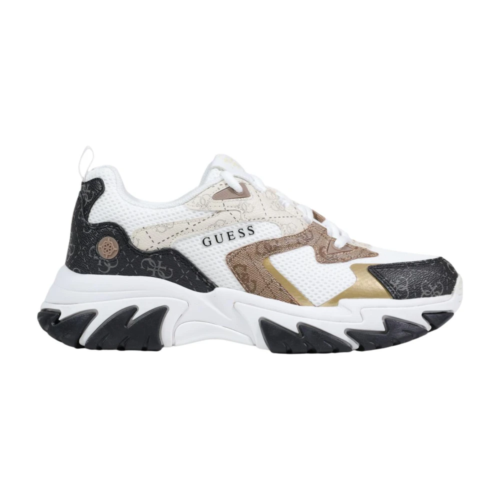 Guess Women's Beige Notiss Trainers - Sneakers - 7 Uk - Shoes