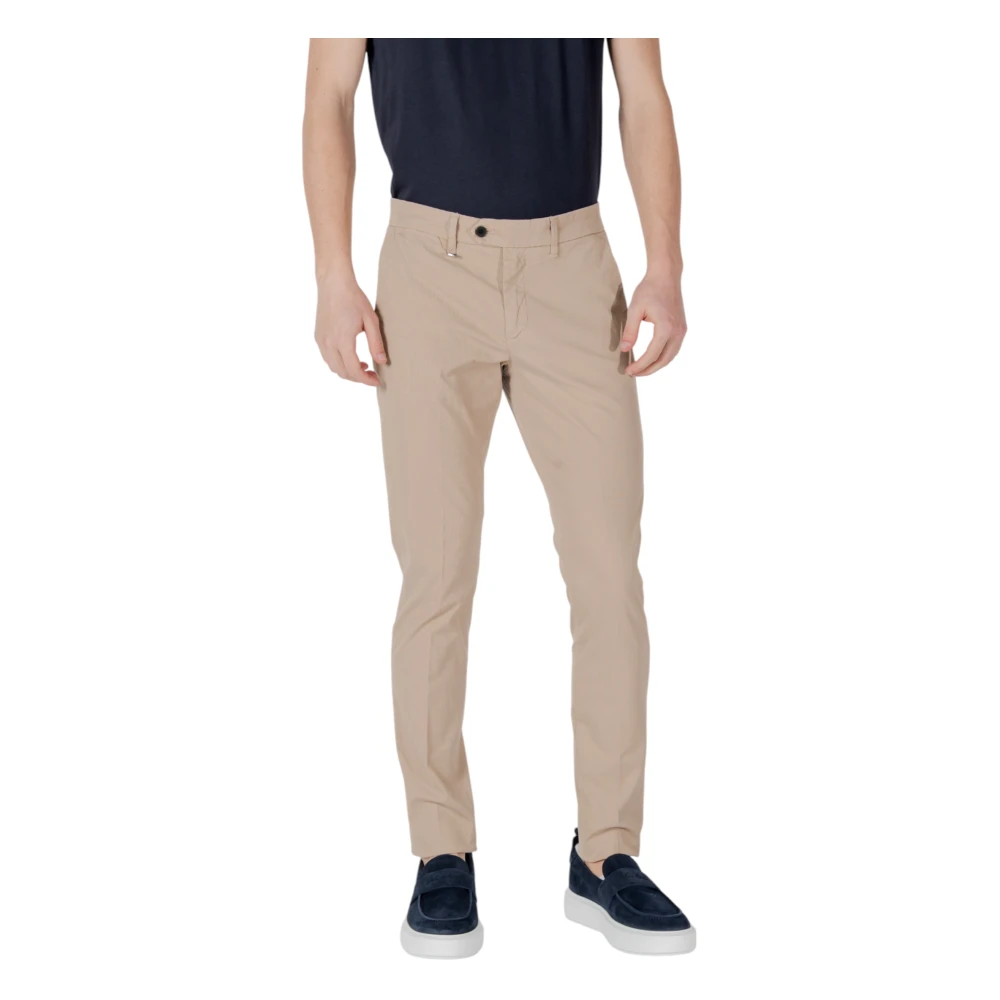 Antony Morato Men's Beige Slim Fit Pants, Model Bryan