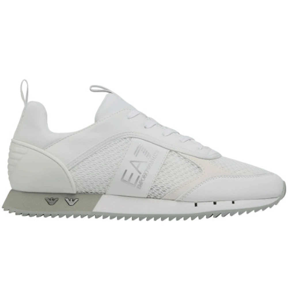 Emporio Armani Ea7 Herren Weiß Schuhe, 44 Eugröße: