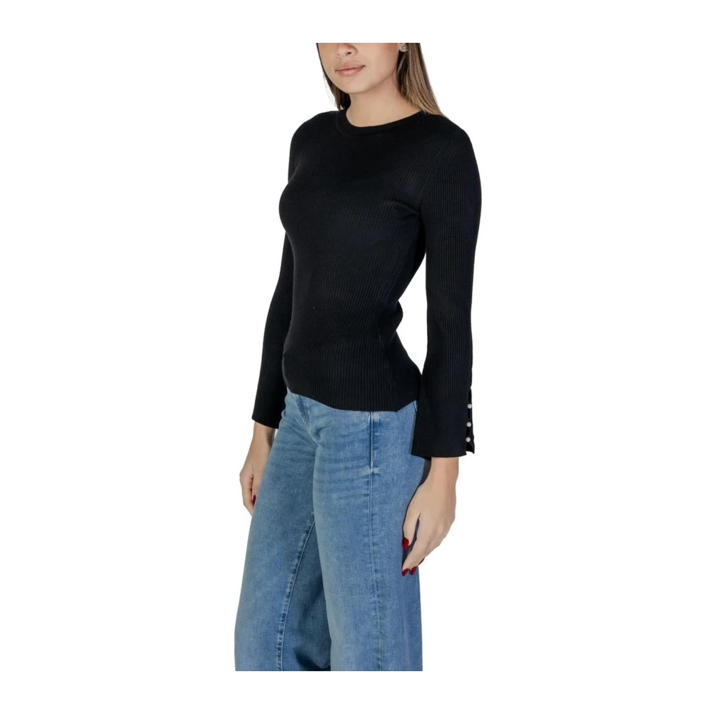 Only Gezellige blend sweatshirt voor vrouwen Black Dames