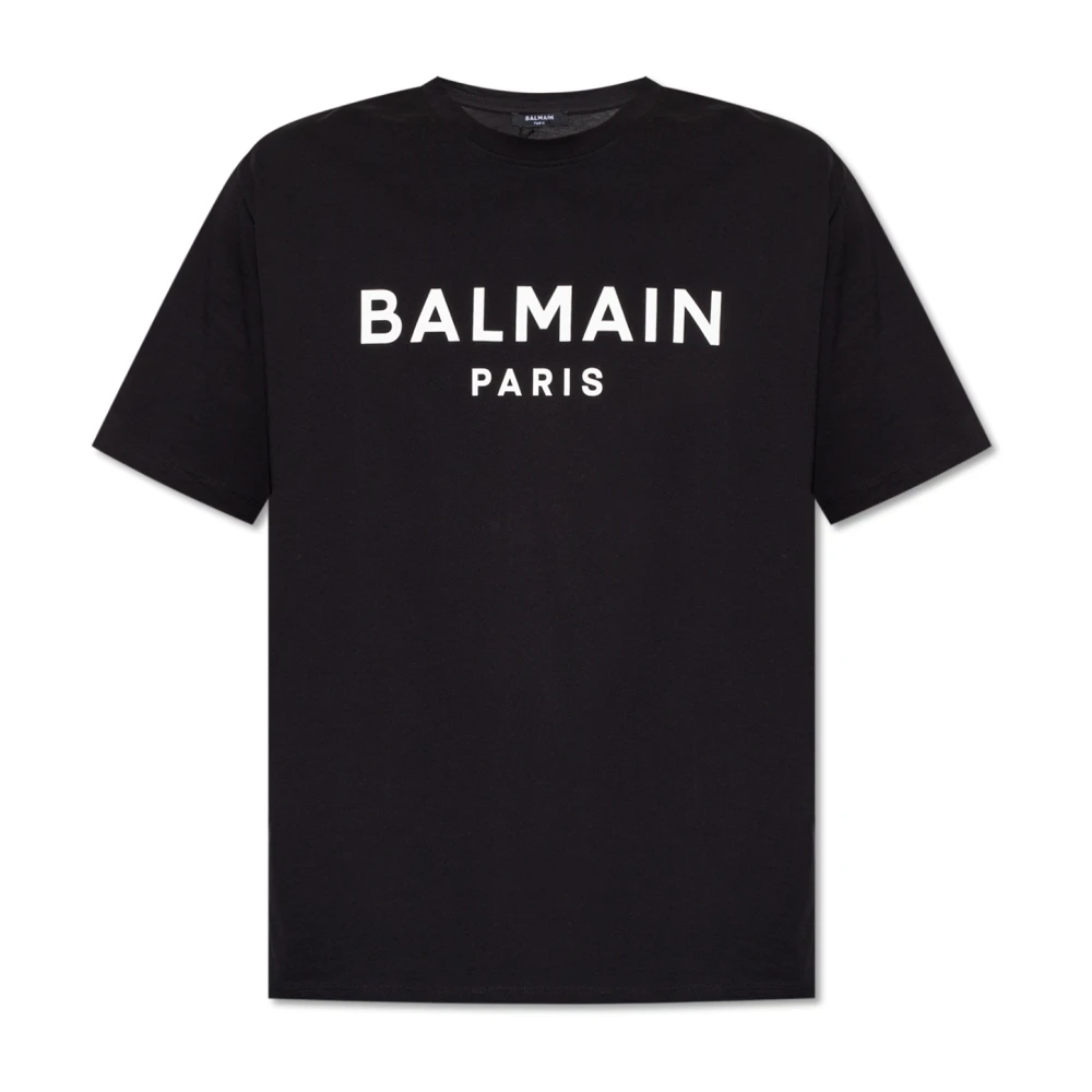 Balmain - Tops > T-Shirts - Black - Balmain - Modalova