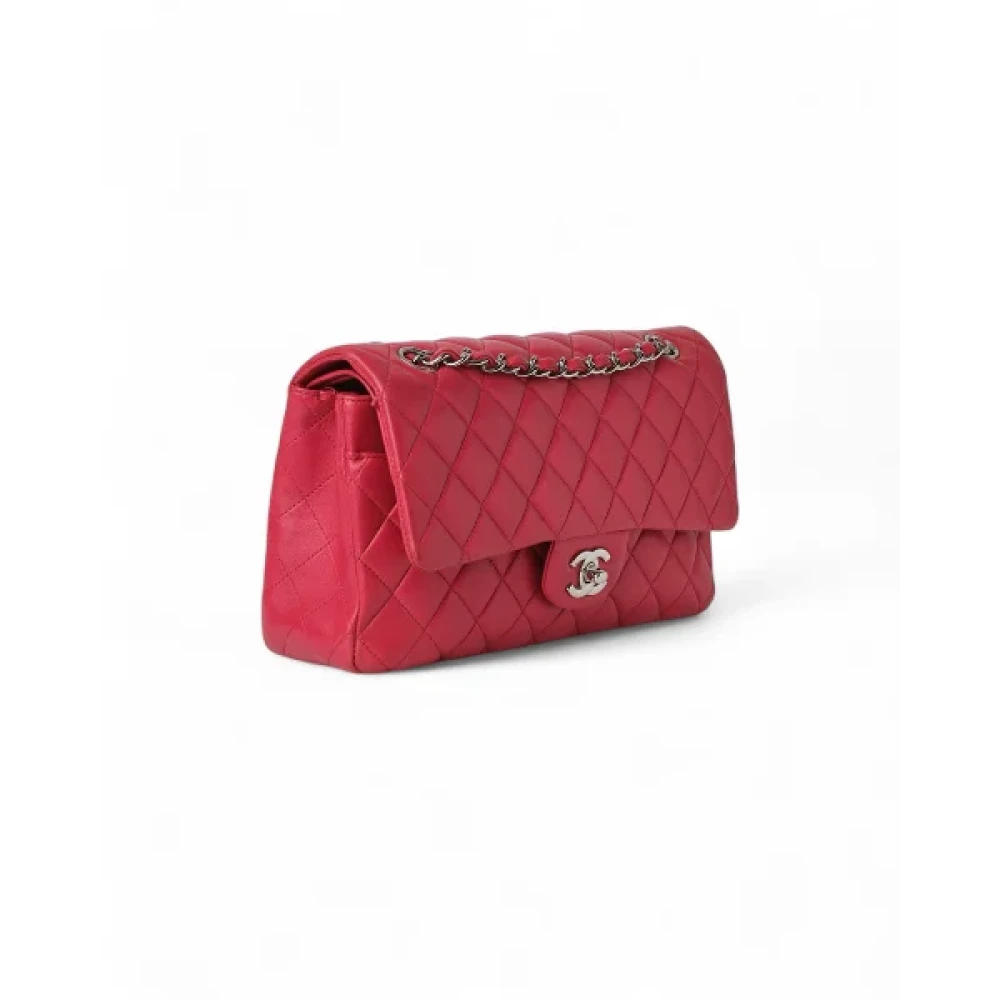 Chanel Vintage Pre-owned Leather chanel-bags Red Dames