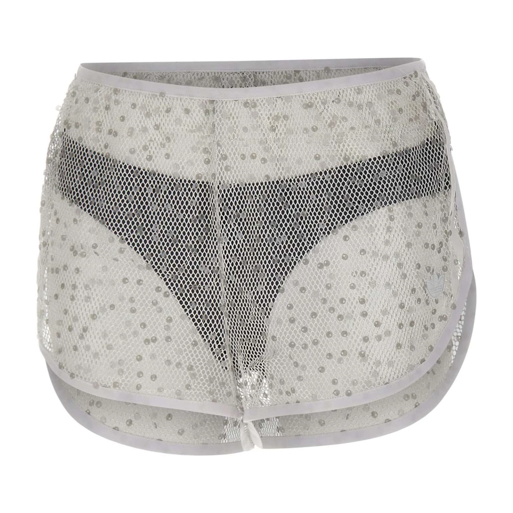 Adidas Women's White Sunset Rhythms Shorts - Training - Xs - Sport