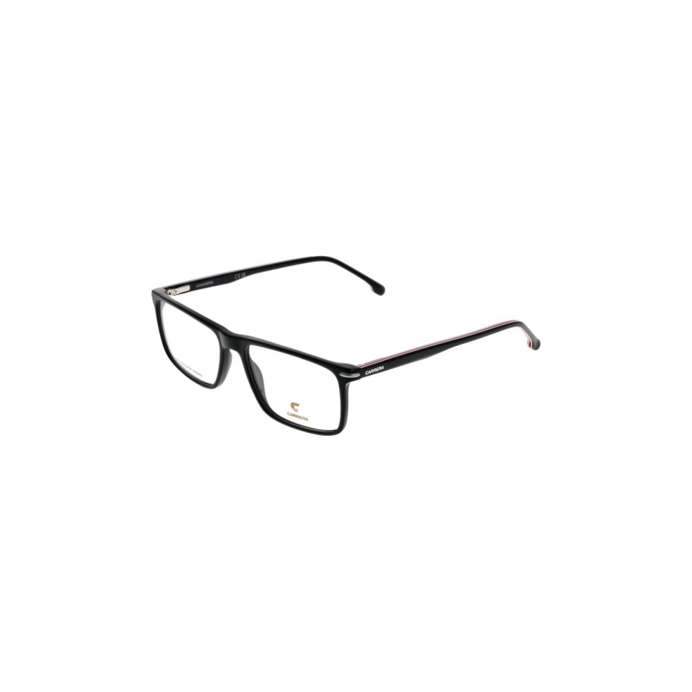 Carrera Zwarte Rechthoekige Optische Brillen Black Heren