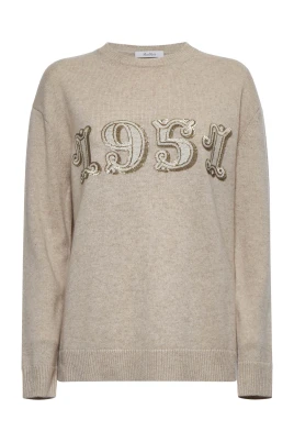 Sequin Embroidery Pullover