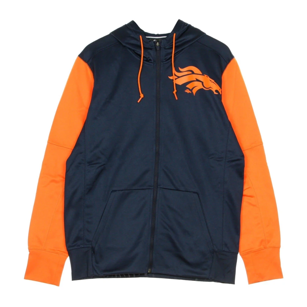 Nike NFL Mascot Full Zip Hoodie (links linkerborst) Blue Heren