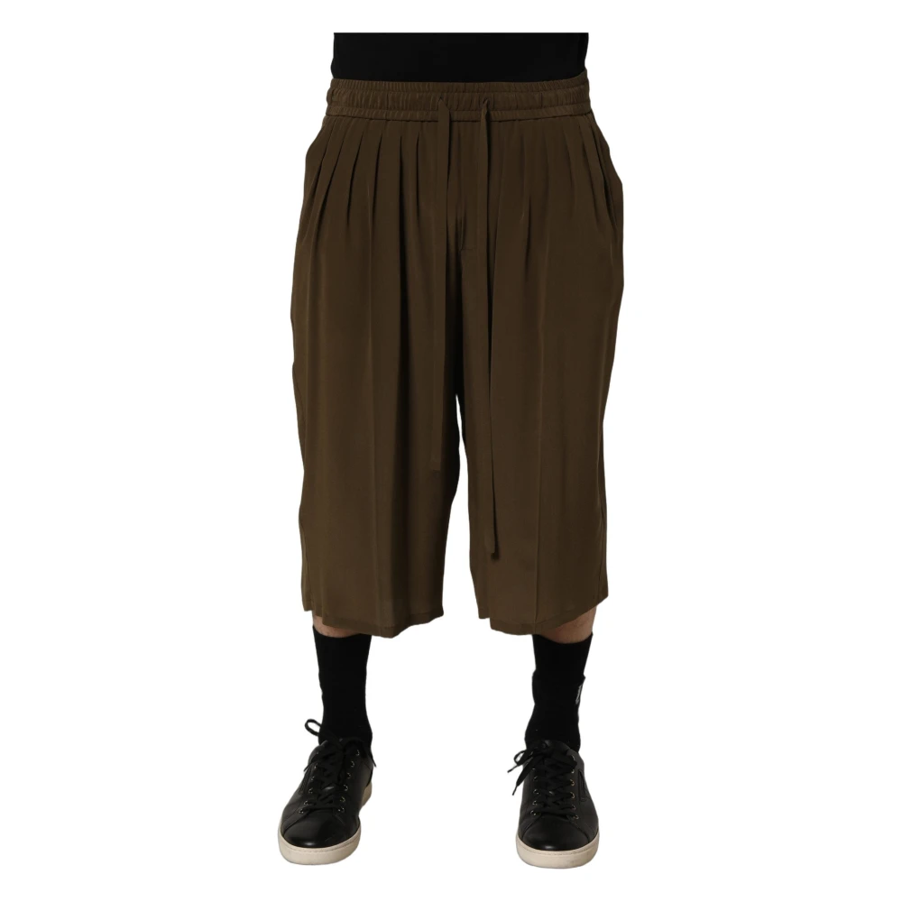Dolce & Gabbana Herren Braun Shorts, Mgröße: