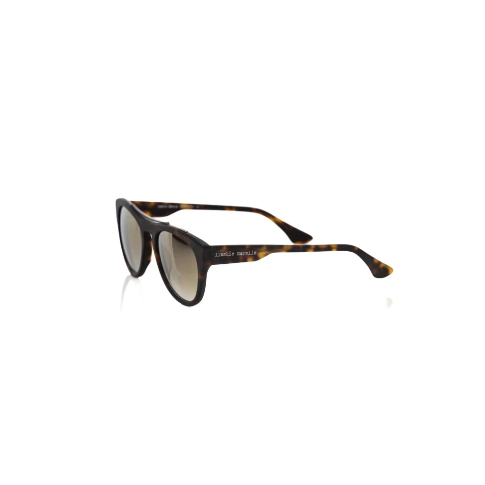 Frankie Morello Wayfarer Solglasögon Havana Ram Champagne Linser Brown, Herr