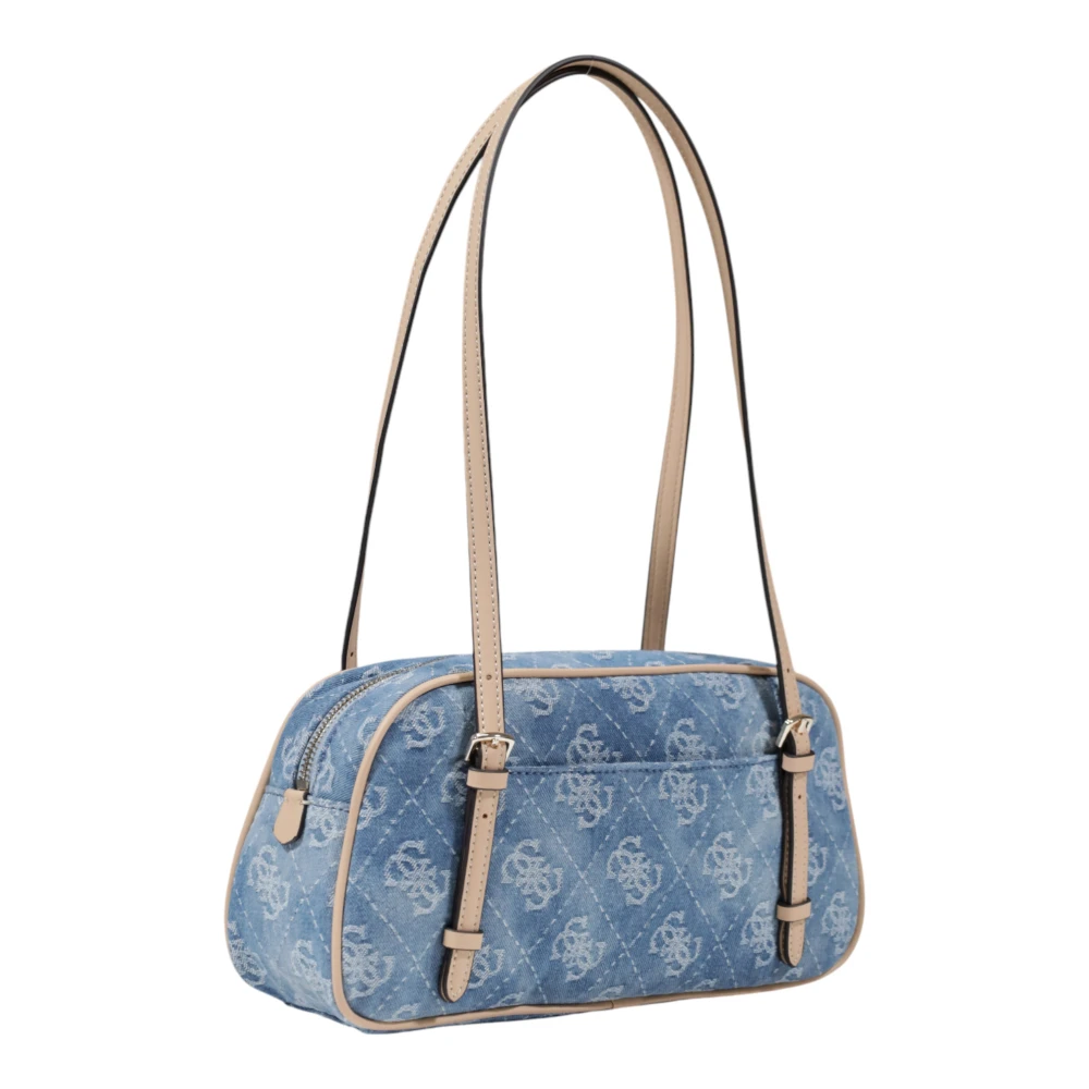 Guess Stijlvolle Middelgrote Tassen Collectie Blue Dames