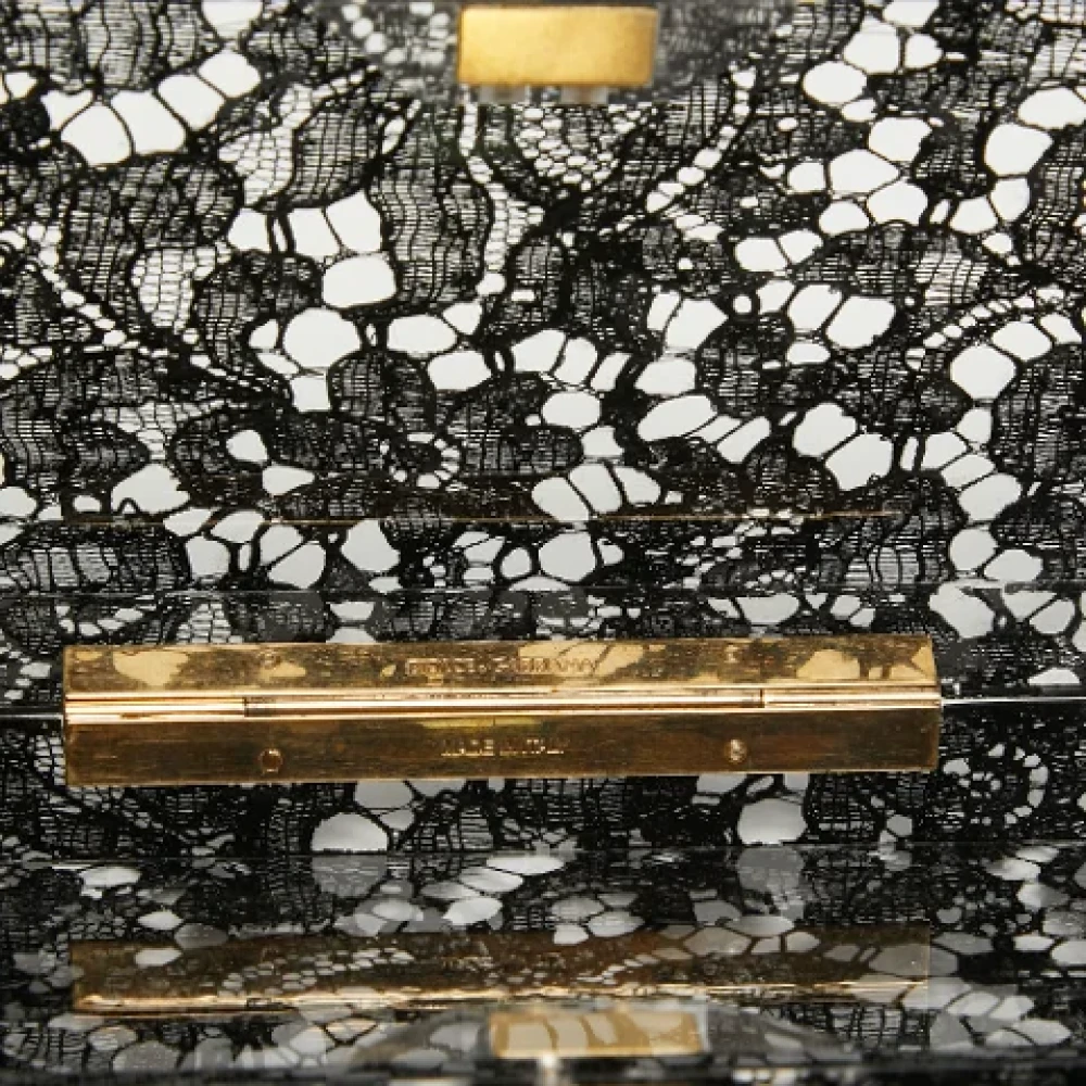 Dolce & Gabbana Pre-owned Fabric clutches Black Dames