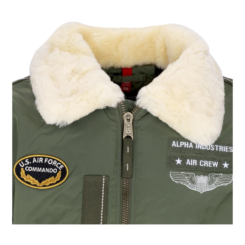 alpha industries Flight Jacket Injector III Air Force Green Heren