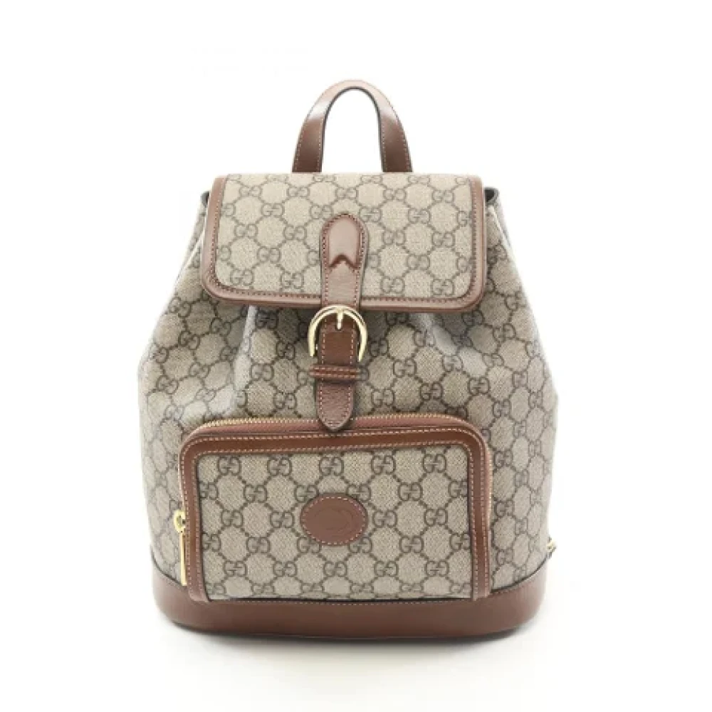 Pre-owned > Pre-owned Bags > Pre-owned Backpacks - - Gucci Vintage - Modalova