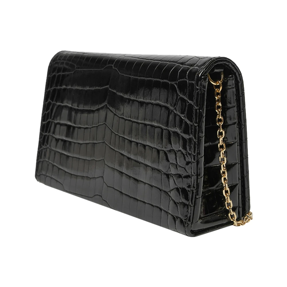 Moschino Zwarte Schoudertas Luxe Stijl Black Dames