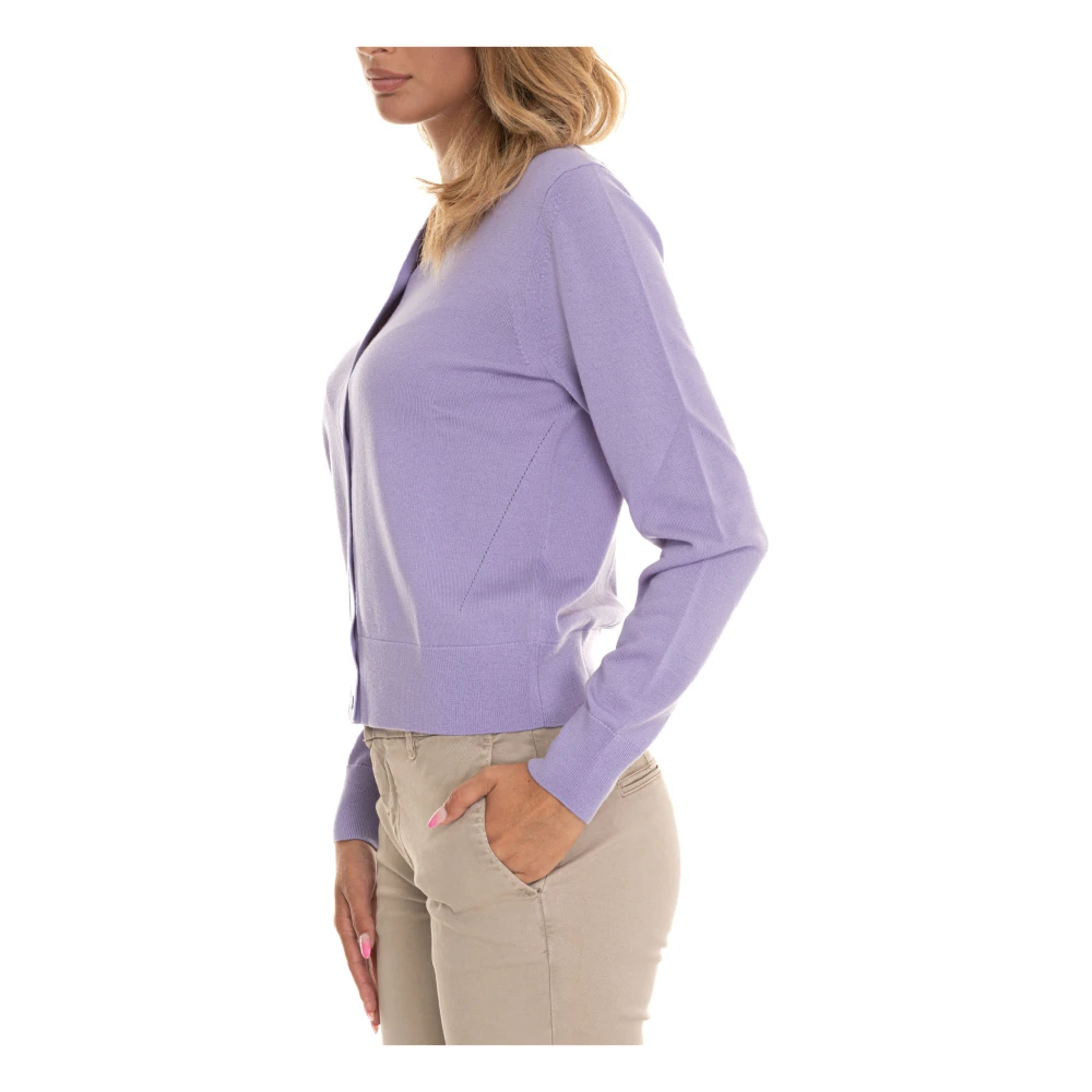 Boss Fadenasi Cardigan Purple Dames