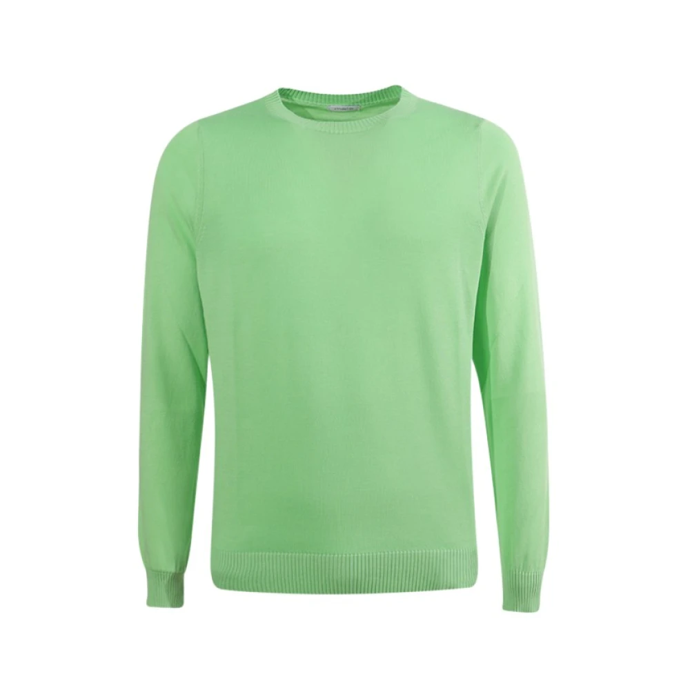 Malo Sweater Green Heren