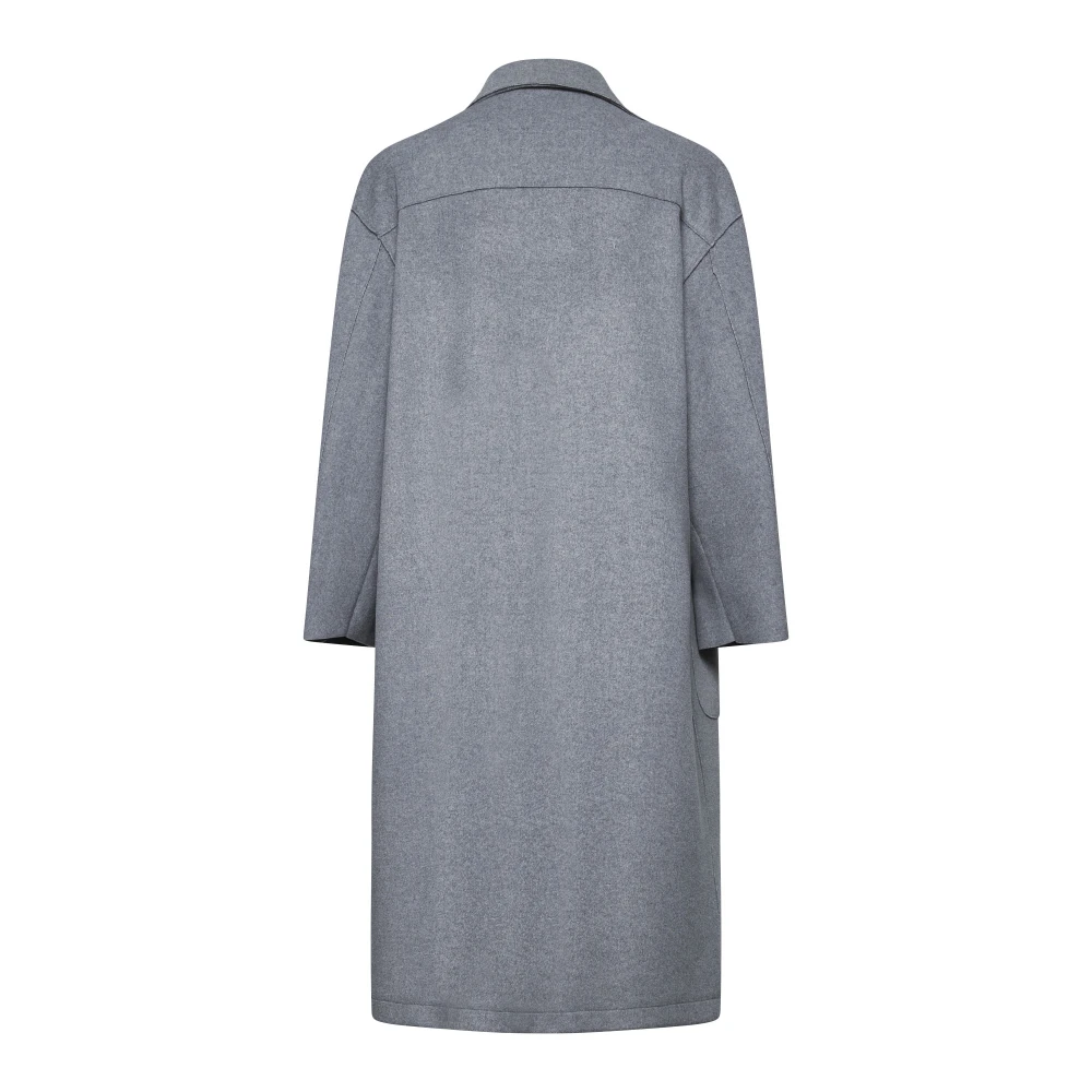 Blanca Vita Antraciet Winterjas Gray Dames