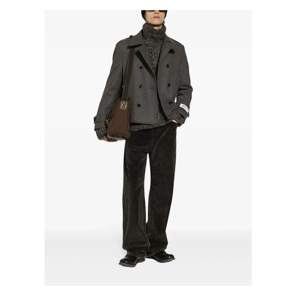 Dolce & Gabbana Zwarte Broek Black Heren
