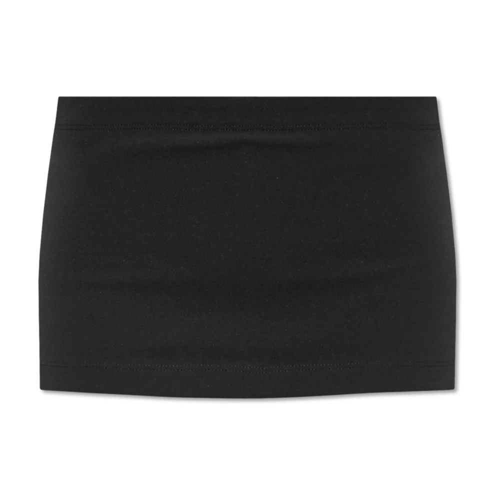 Balenciaga Geplooide shorts Black Dames