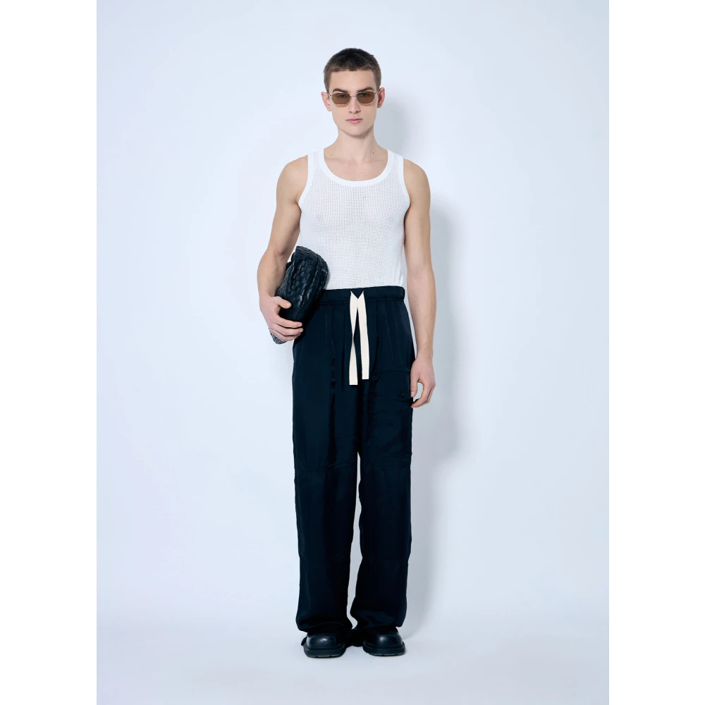 Dries Van Noten Open-gebreide Tanktop White Heren