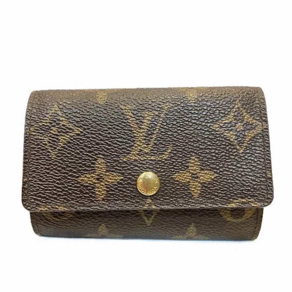 Louis Vuitton Vintage Pre-owned Canvas key-holders Brown Heren