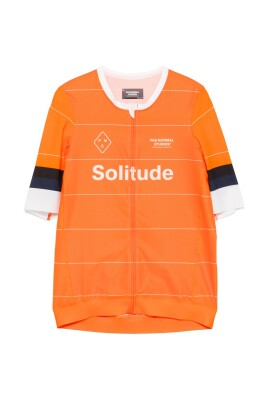 geranium-orange-zip-polo-shirt