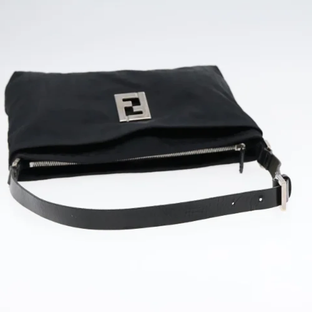Fendi Vintage Pre-owned Canvas fendi-bags Gray Dames