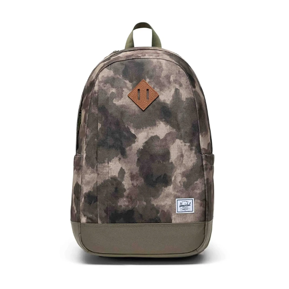 Herschel Unisex Black Seymour Backpack Painted Camo - Discounted Price - Backpacks - One Size - Bags