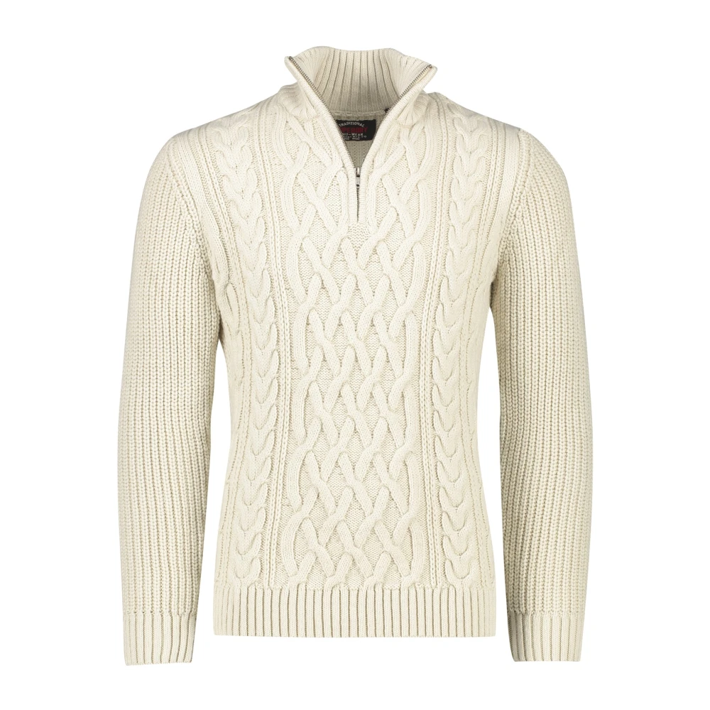 Superdry Beige Gebreide Trui Beige Heren