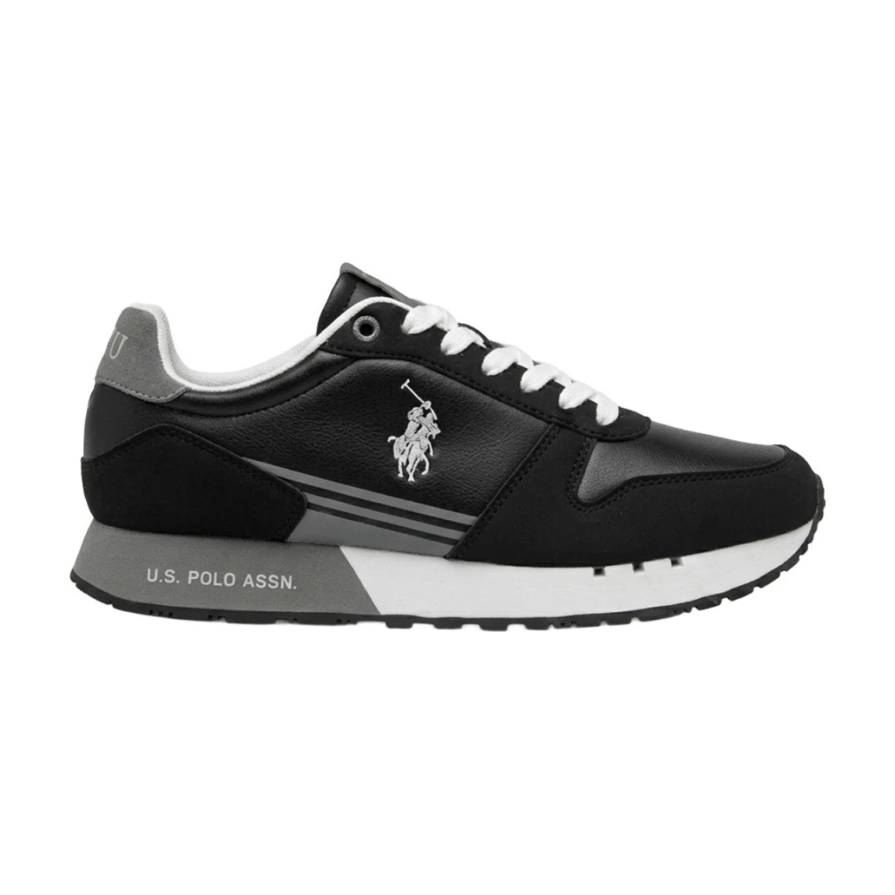U.s. Polo Assn. Uomo Nero Scarpe, 44 Eu, New,