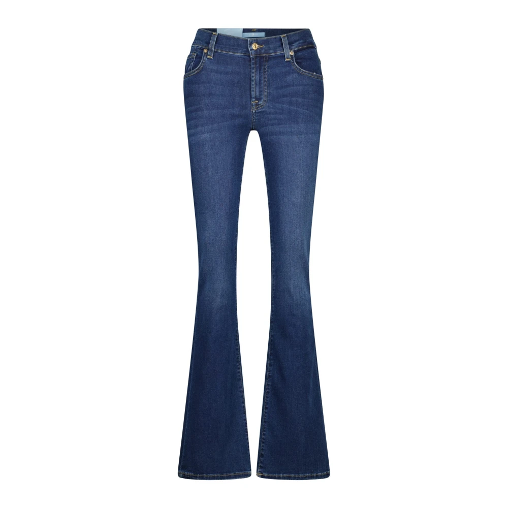 7 For All Mankind Boot-cut Jeans Blue Dames