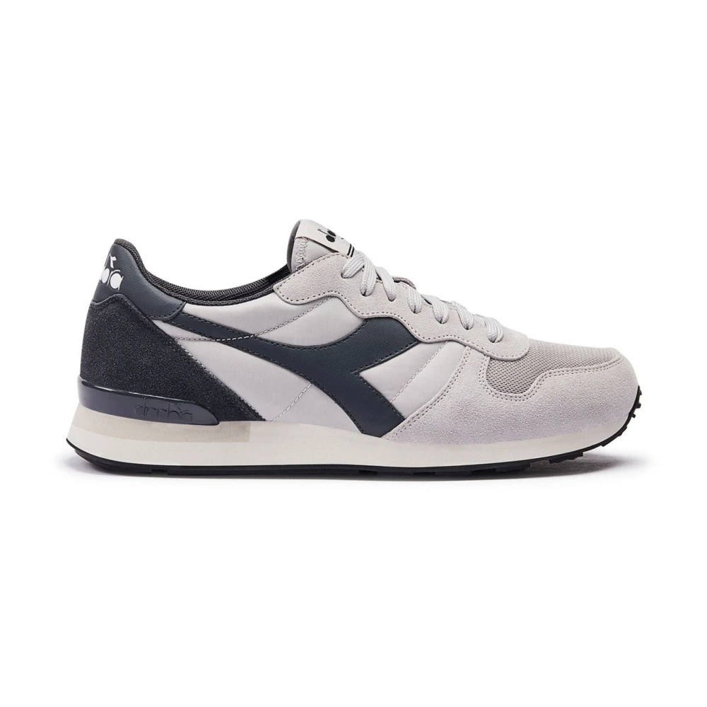 Diadora Men's Gray Retro-Running Sneaker - Sneakers - 6 Uk - Shoes