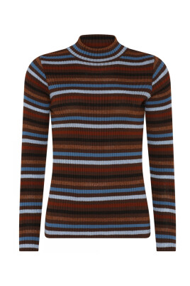 striped-ribknit-pullover-blouse-chestnut