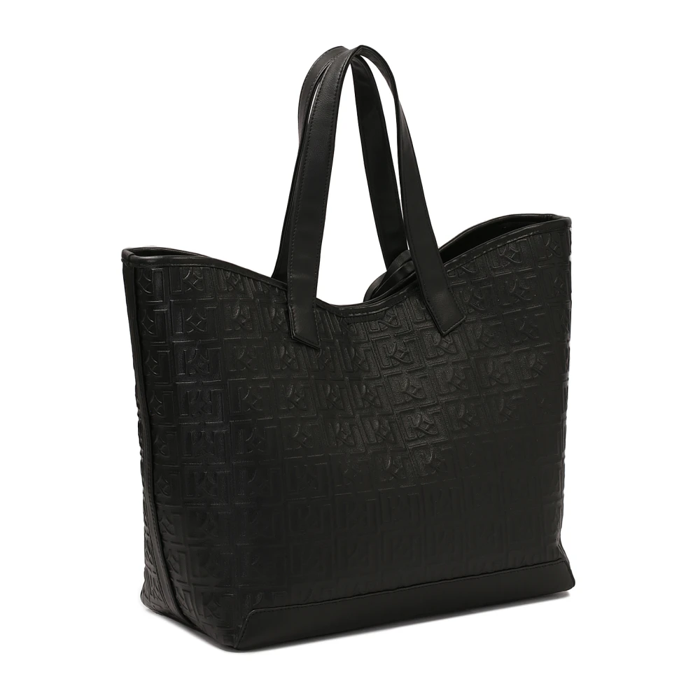 Kazar Zwarte schoudertas met etui en sleutelhanger Black Dames