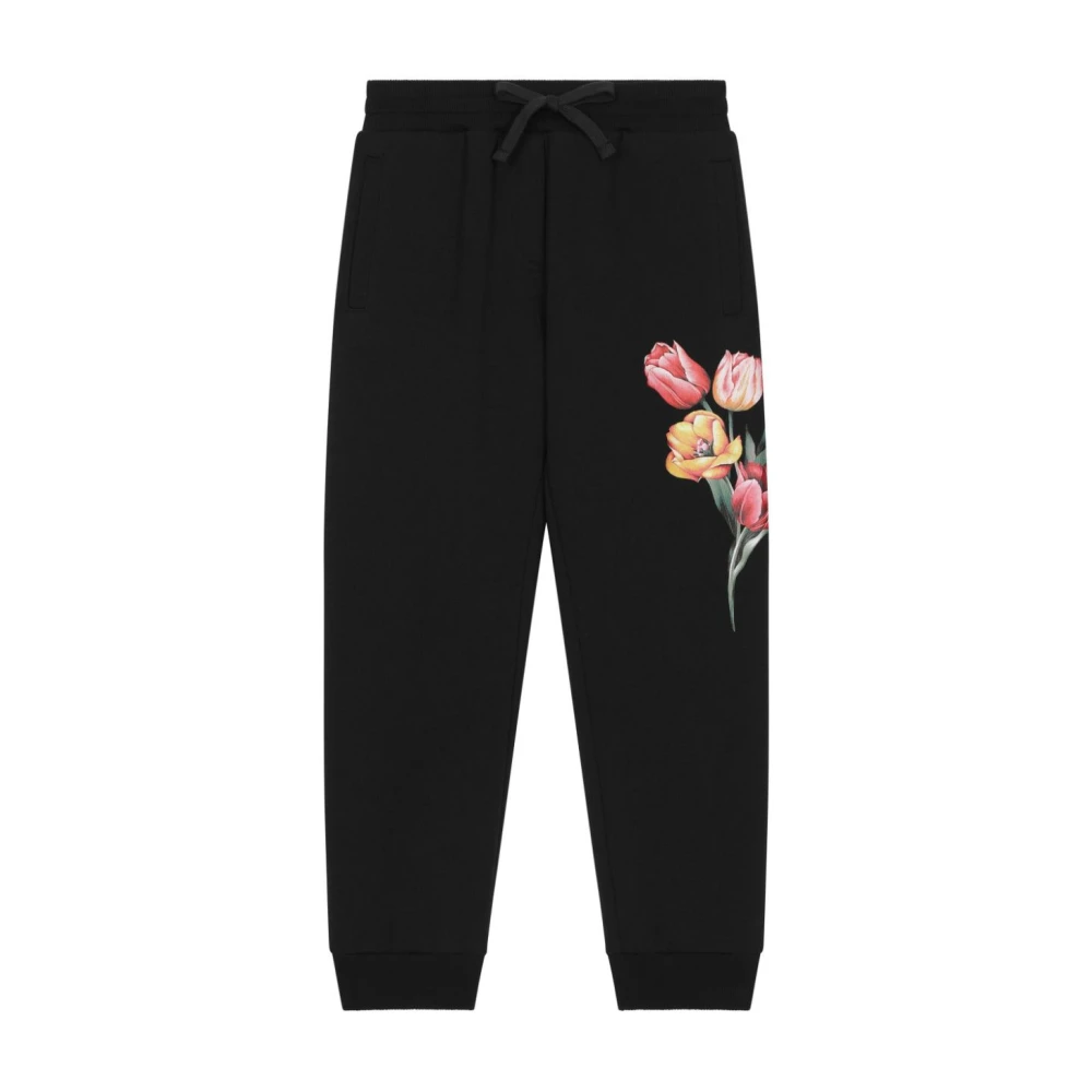 Dolce & Gabbana Blue Sweatpants, Female, 4 Y, Joggers