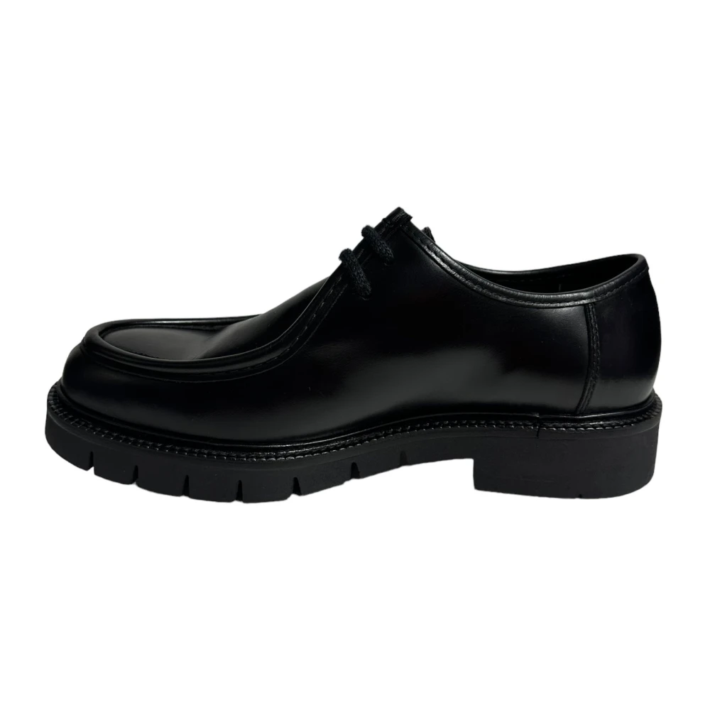 Marco Ferretti Polyester lage schoenen ingenieursstijl Black Heren