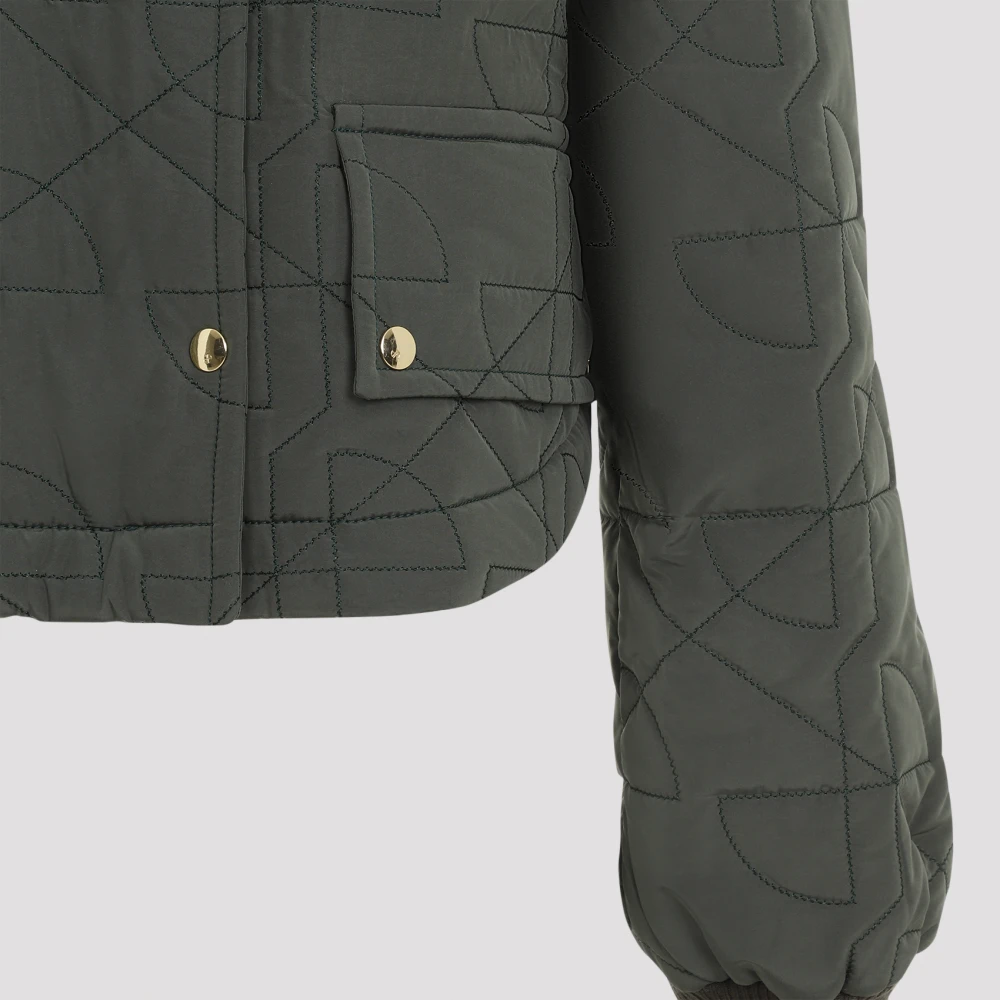 Patou Gewatteerd Groen Blouson Jack Green Dames