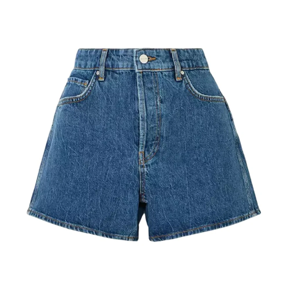 Anine Bing Kat Shorts Blue Dames