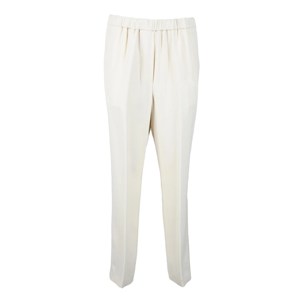 Aspesi Elegante broek van viscose-acetaat White Dames
