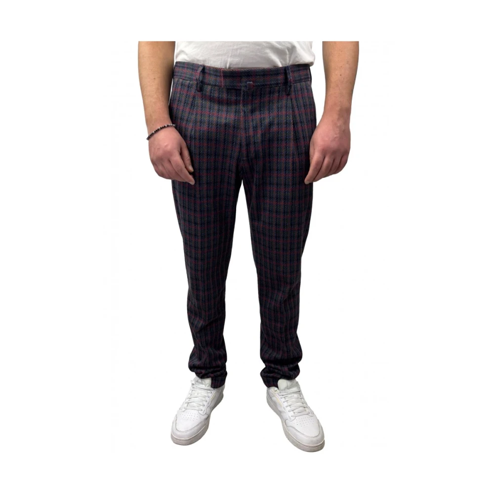 Briglia Klassieke katoenwolmix broek Multicolor Heren