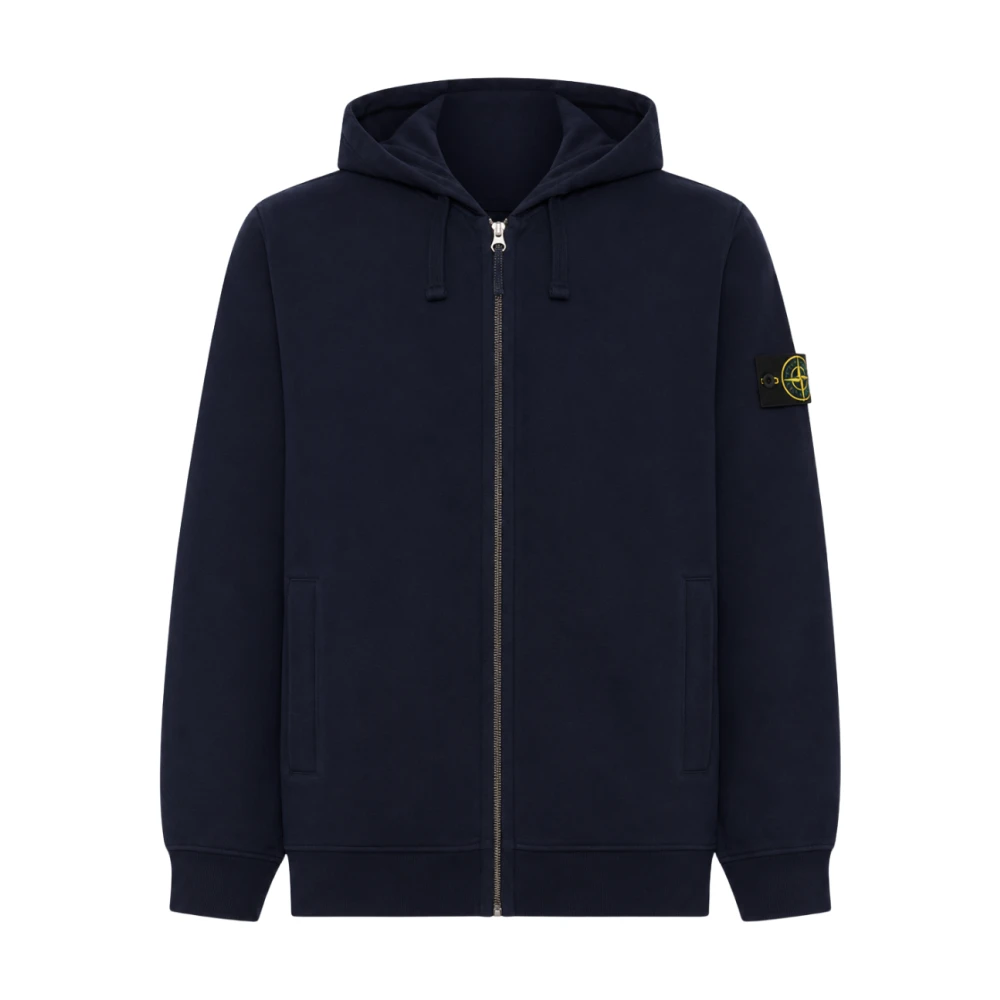 Stone Island Blue Cotton Sweatshirt - XXL - Image 3