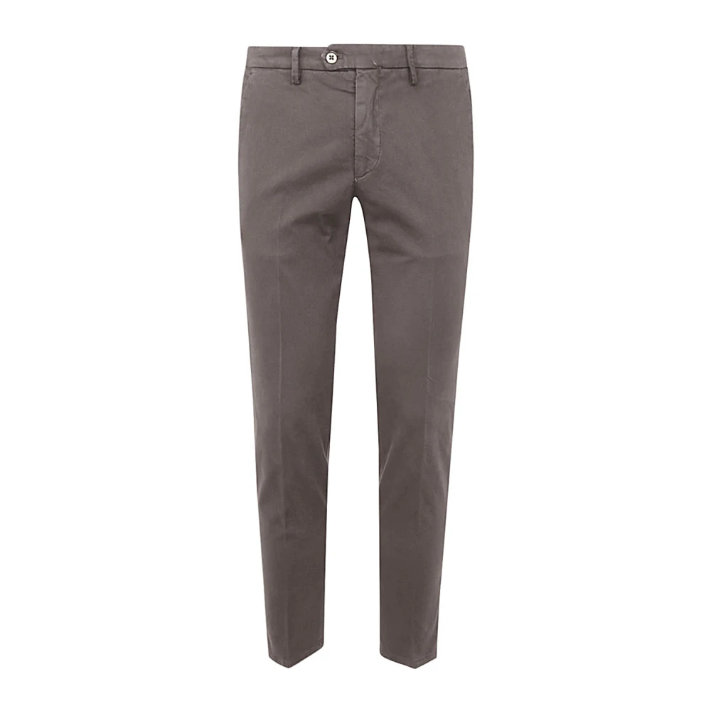 Michael Coal Capri Broek in Bruin Gray Heren