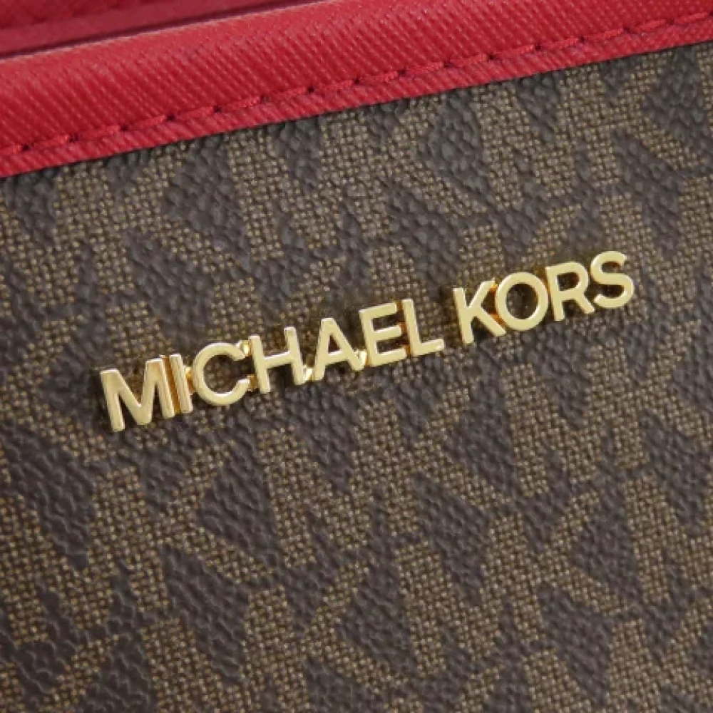 Michael Kors Pre-owned Plastic totes Brown Dames