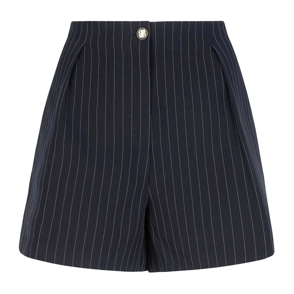 Dante 6 Pinstripe Shorts Blue Dames