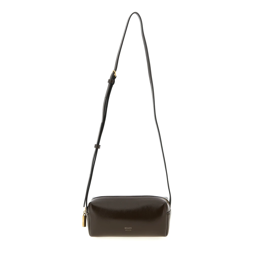 Khaite Women's Brown Cross Body Bags, One Size, Kye Mini Crossbody Bag