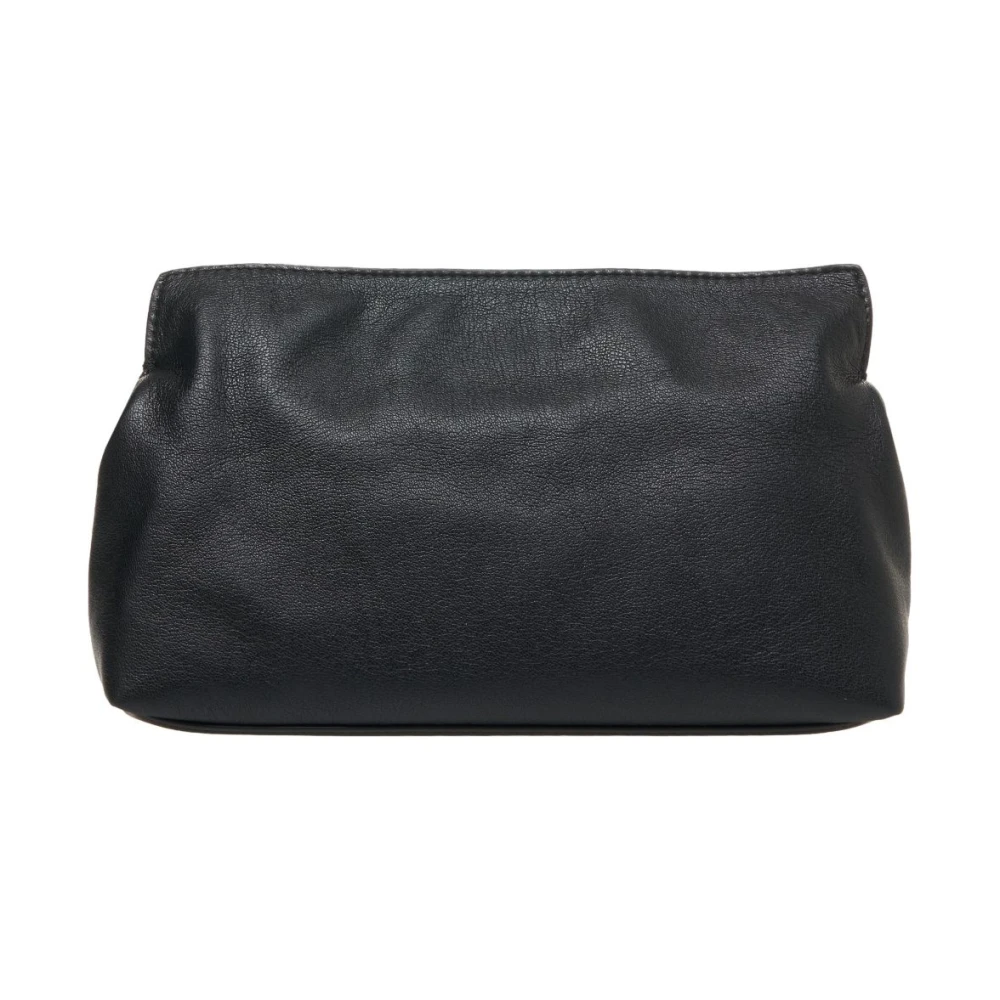 Love Moschino Stijlvolle Zwarte Clutch met Logodetail Black Dames