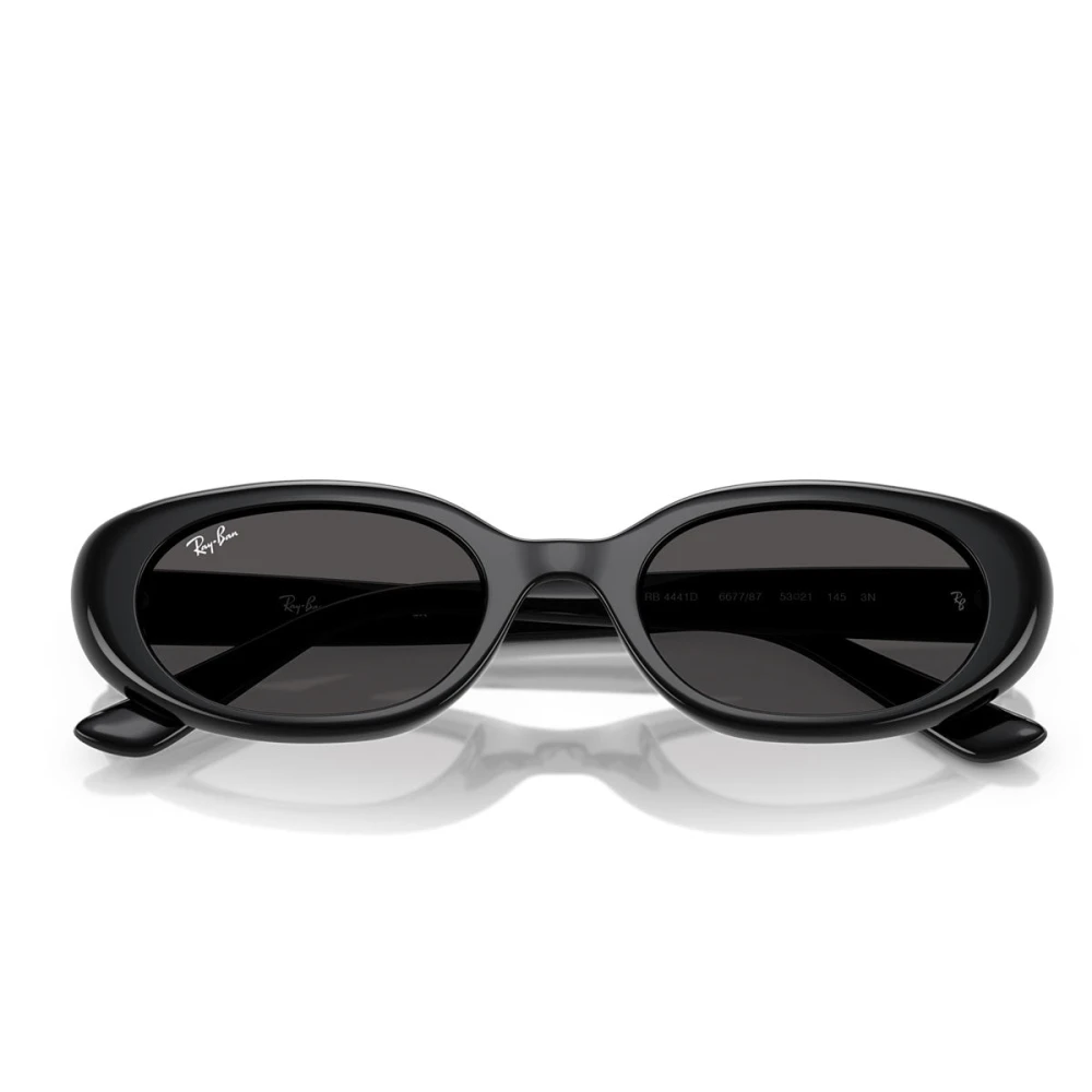 Ray-Ban RB 4441D - Rectangle Square Sunglasses - Black/Dark Grey - Bio-Based - Image 14