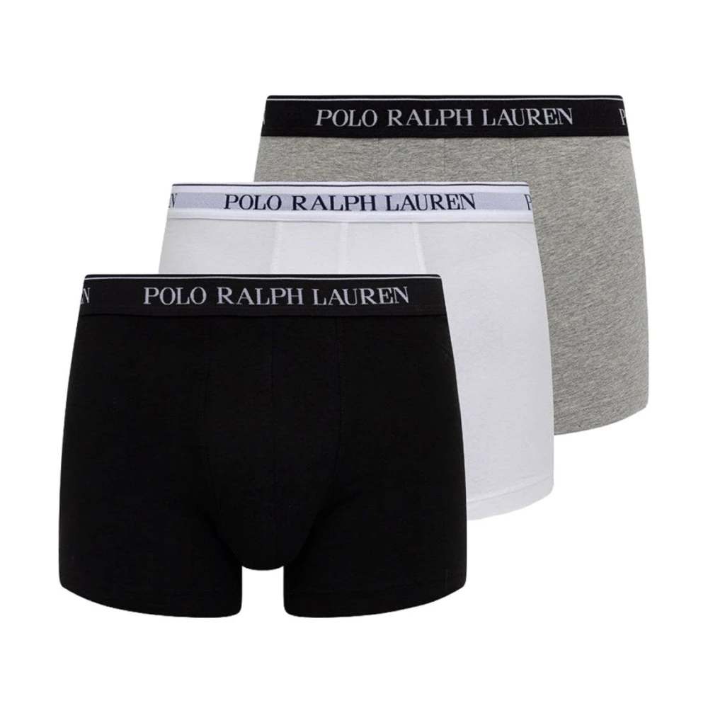 Ralph Lauren Herr Multicolor Underkläder S, Bomull, Tripack Boxers Cotton Stretch