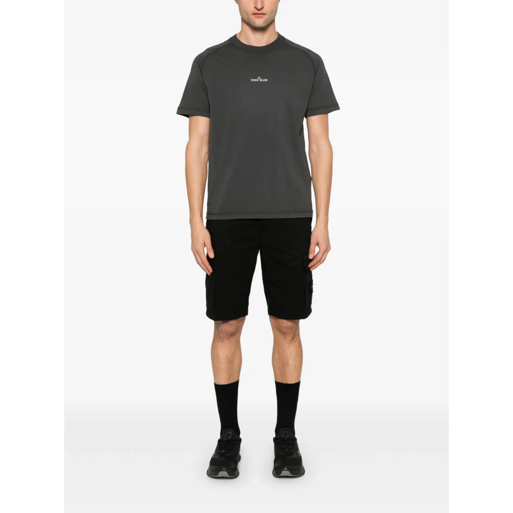 Stone Island Stijlvolle T-shirts en Polos Gray Heren